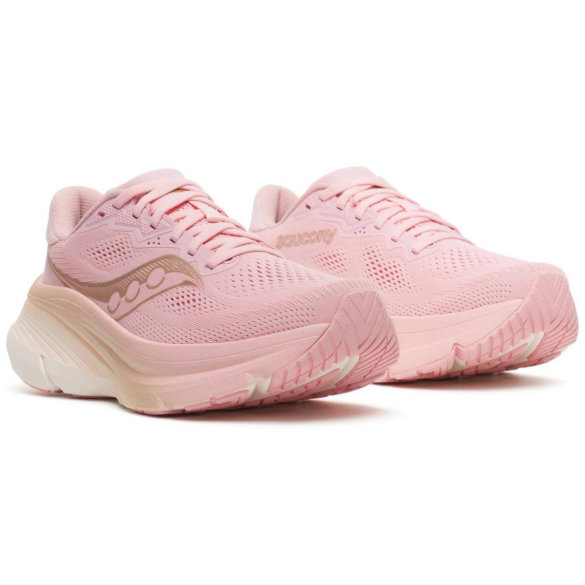 Saucony Guide 19 Women's Running Shoes, Touch/Ivory