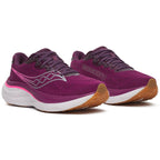 Saucony Ride 19 Women's Running Shoes, Plum/Eggplant