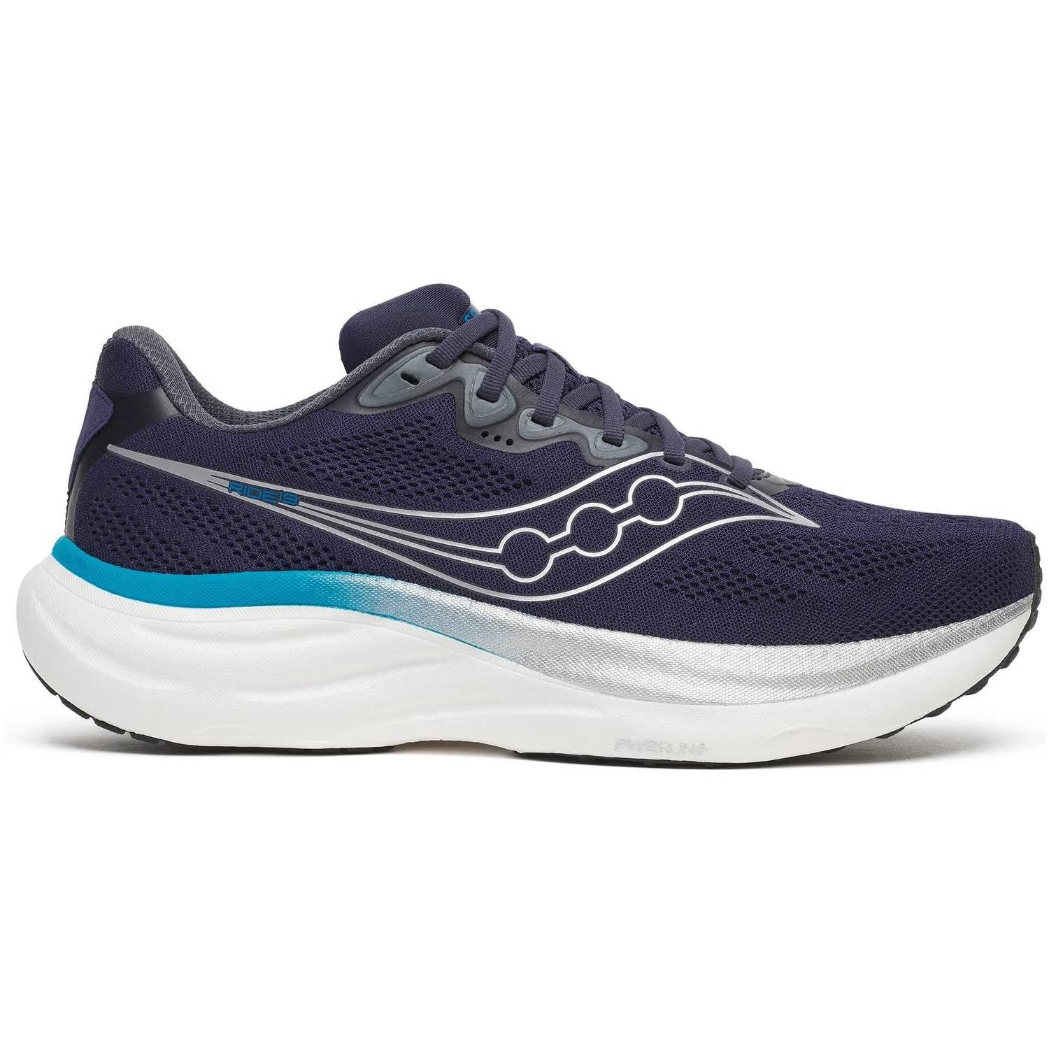 Saucony Ride 19 Men's Running Shoes, Naval/Cobalt Main image