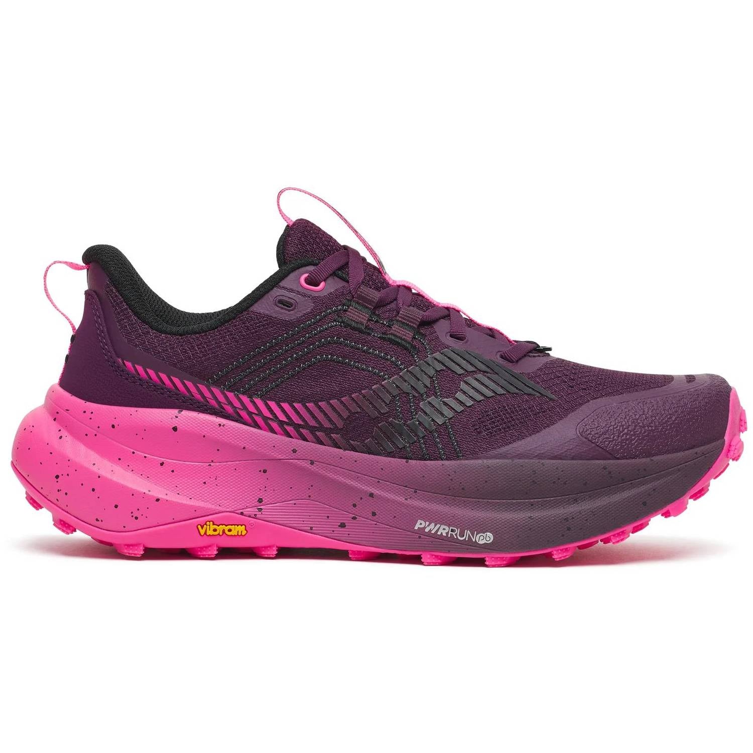 Saucony Xodus Ultra 4 Women's Trail Running Shoes, Eggplant/Shock Main image