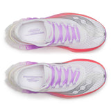 Saucony Endorphin Pro 4 Women's Running Shoes, White/Crocus
