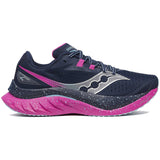 Saucony Endorphin Speed 4 Women's Running Shoes, Navy/Fuscia