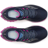 Saucony Endorphin Speed 4 Women's Running Shoes, Navy/Fuscia