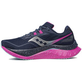 Saucony Endorphin Speed 4 Women's Running Shoes, Navy/Fuscia