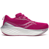 Saucony Triumph 22 Women's Running Shoes, Magenta