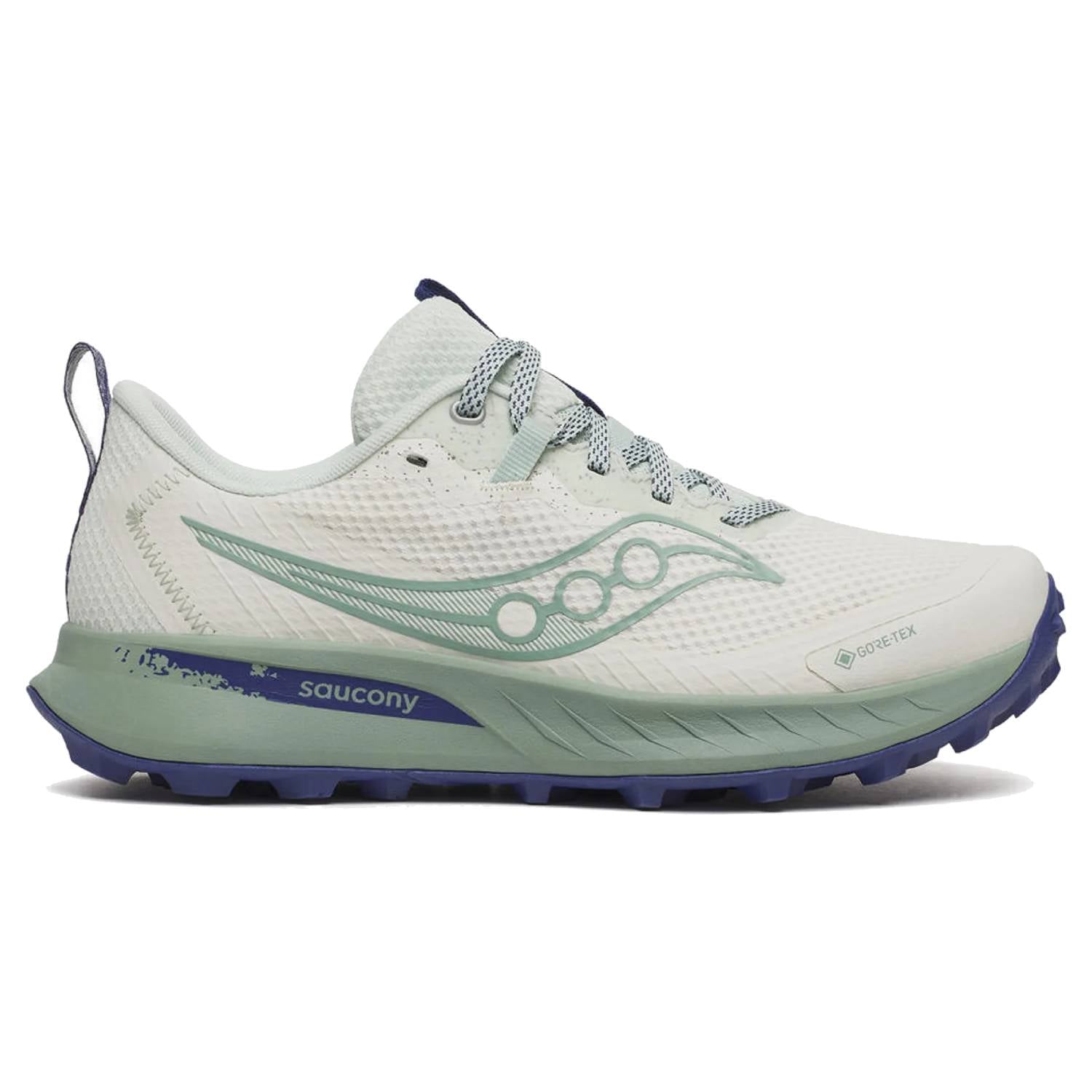 Saucony Peregrine 15 GTX Women's Trail Running Shoes, Quartz/Mist Main image