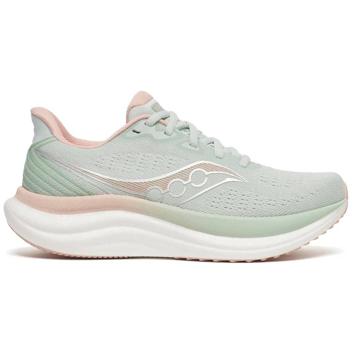 Saucony Triumph 23 Women's Running Shoes, Mist/Cameo Main image