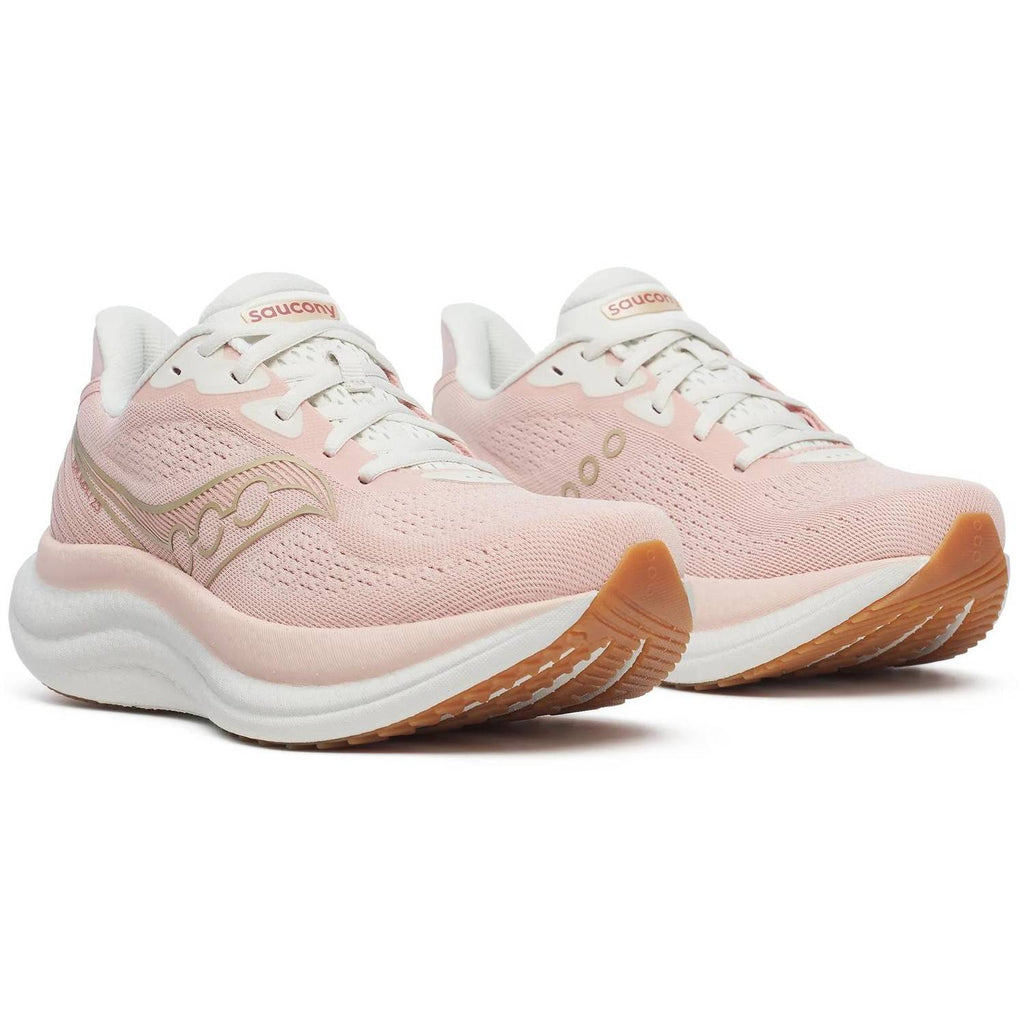 Saucony Triumph 23 Women's Running Shoes, Cameo/Quartz