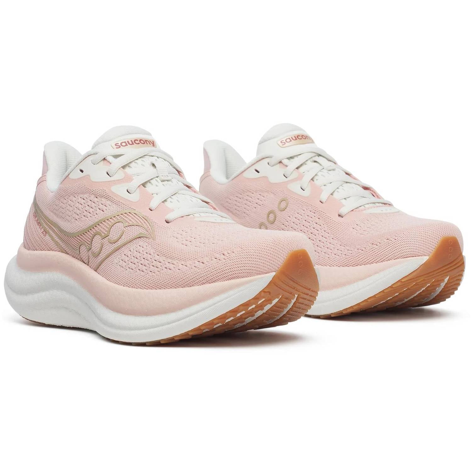 Saucony Triumph 23 Women's Running Shoes, Cameo/Quartz