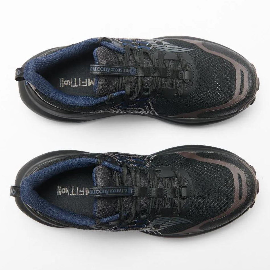 Saucony Xodus Ultra 4 Women's Trail Running Shoes, Black/Torte