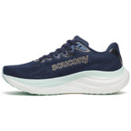 Saucony Ride 19 Women's Running Shoes, Navy/Aqua
