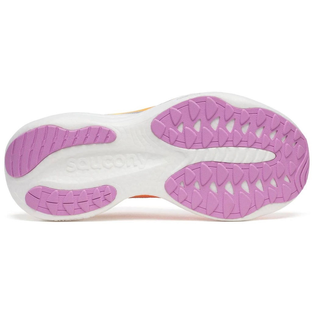 Saucony Ride 19 Women's Running Shoes, Fire/Orchid
