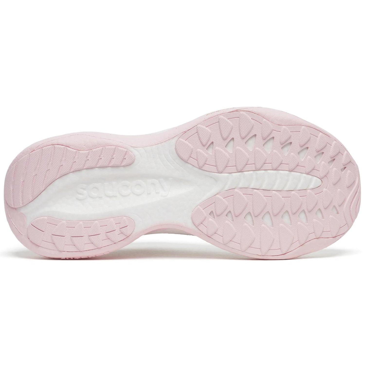Saucony Ride 19 Women's Running Shoes, White/Silk
