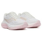 Saucony Ride 19 Women's Running Shoes, White/Silk