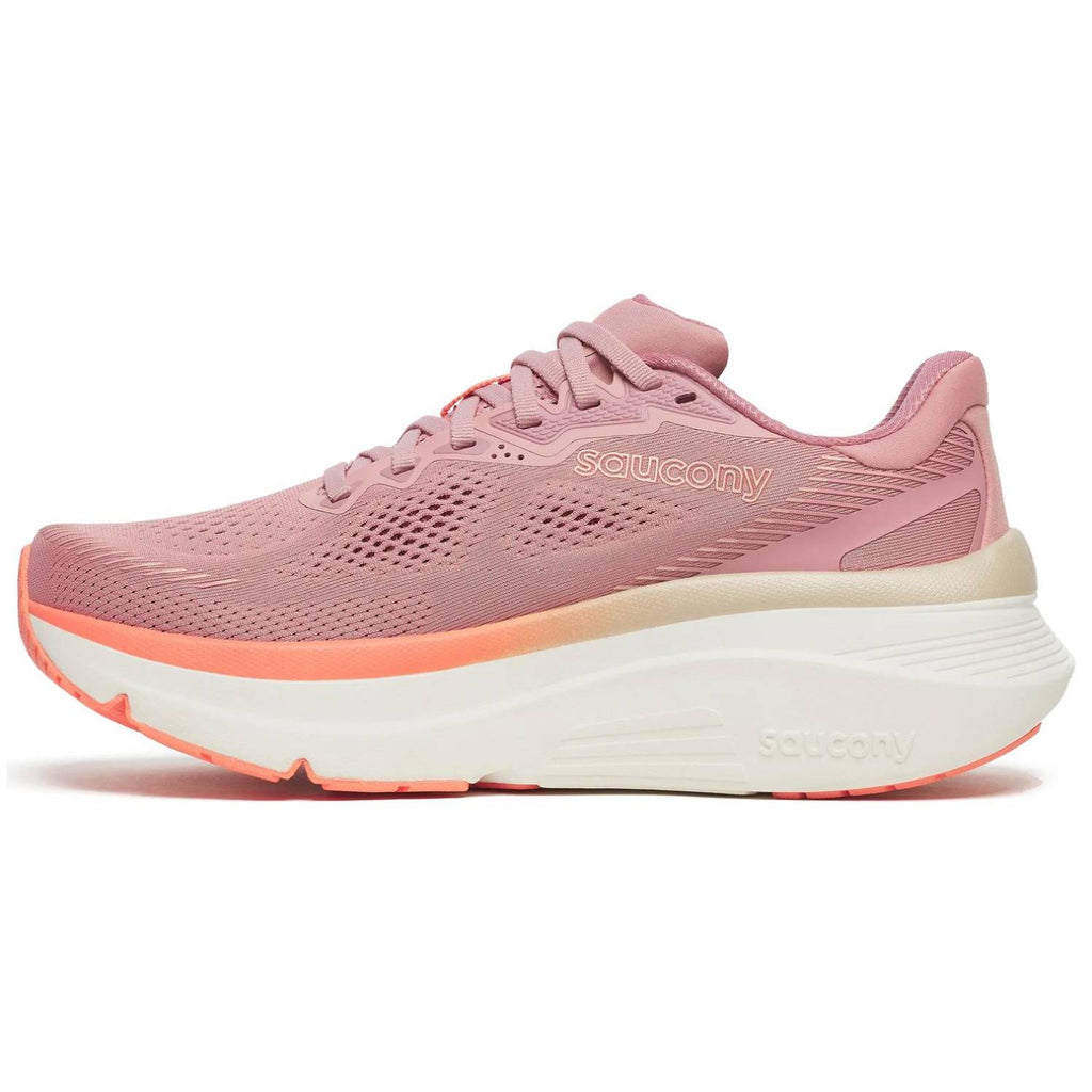 Saucony Guide 19 Women's Running Shoes, Mauve/Salmon
