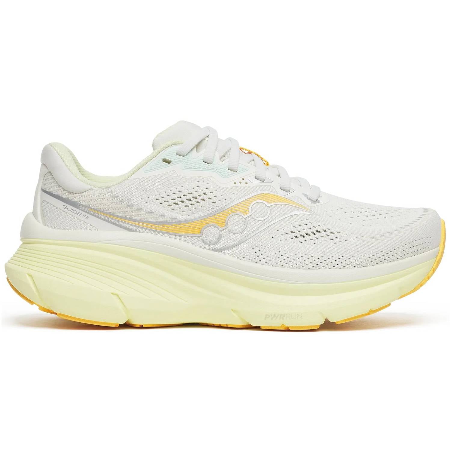 Saucony Guide 19 Women's Running Shoes, Ivory/Tender Main image