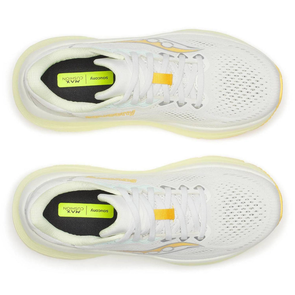 Saucony Guide 19 Women's Running Shoes, Ivory/Tender