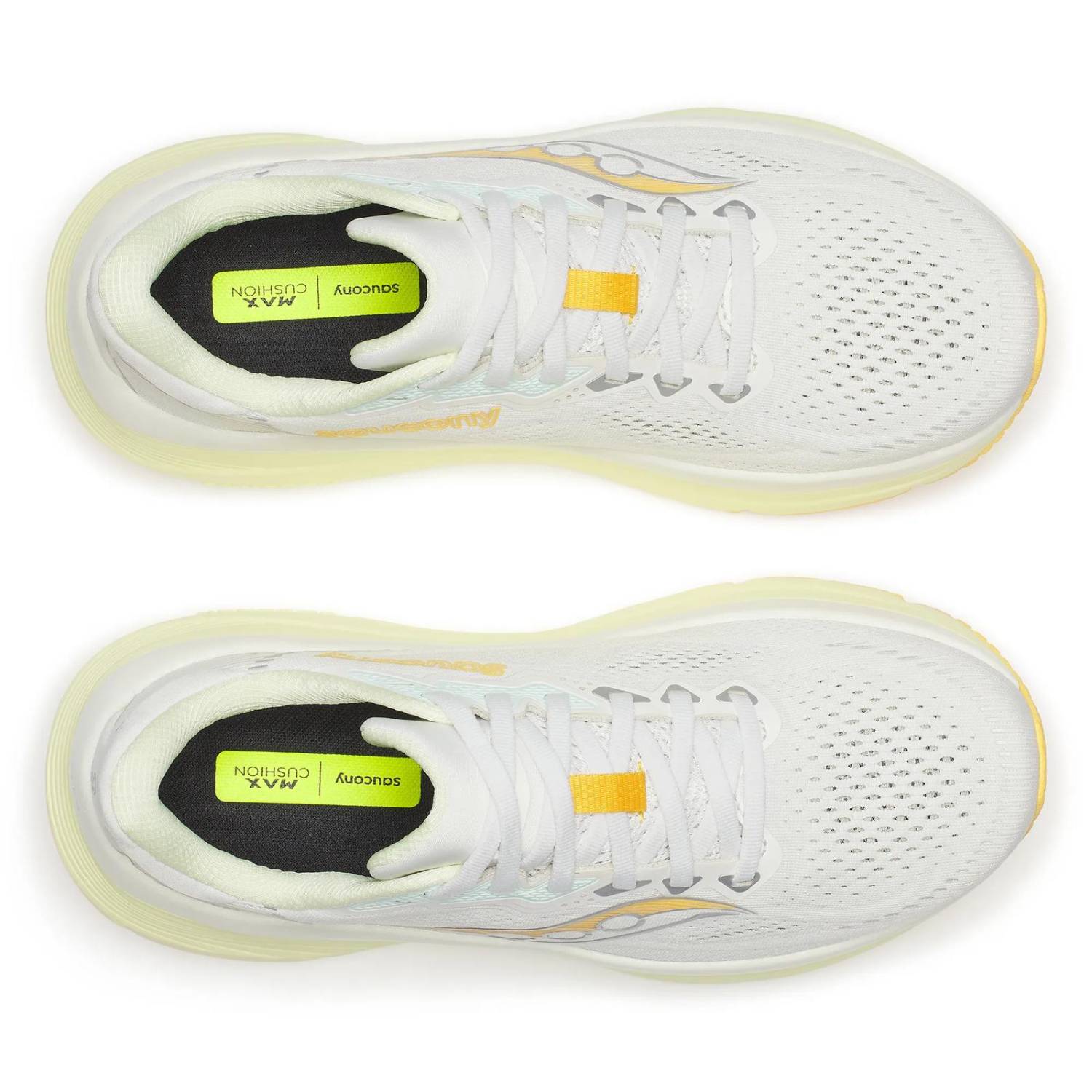 Saucony Guide 19 Women's Running Shoes, Ivory/Tender