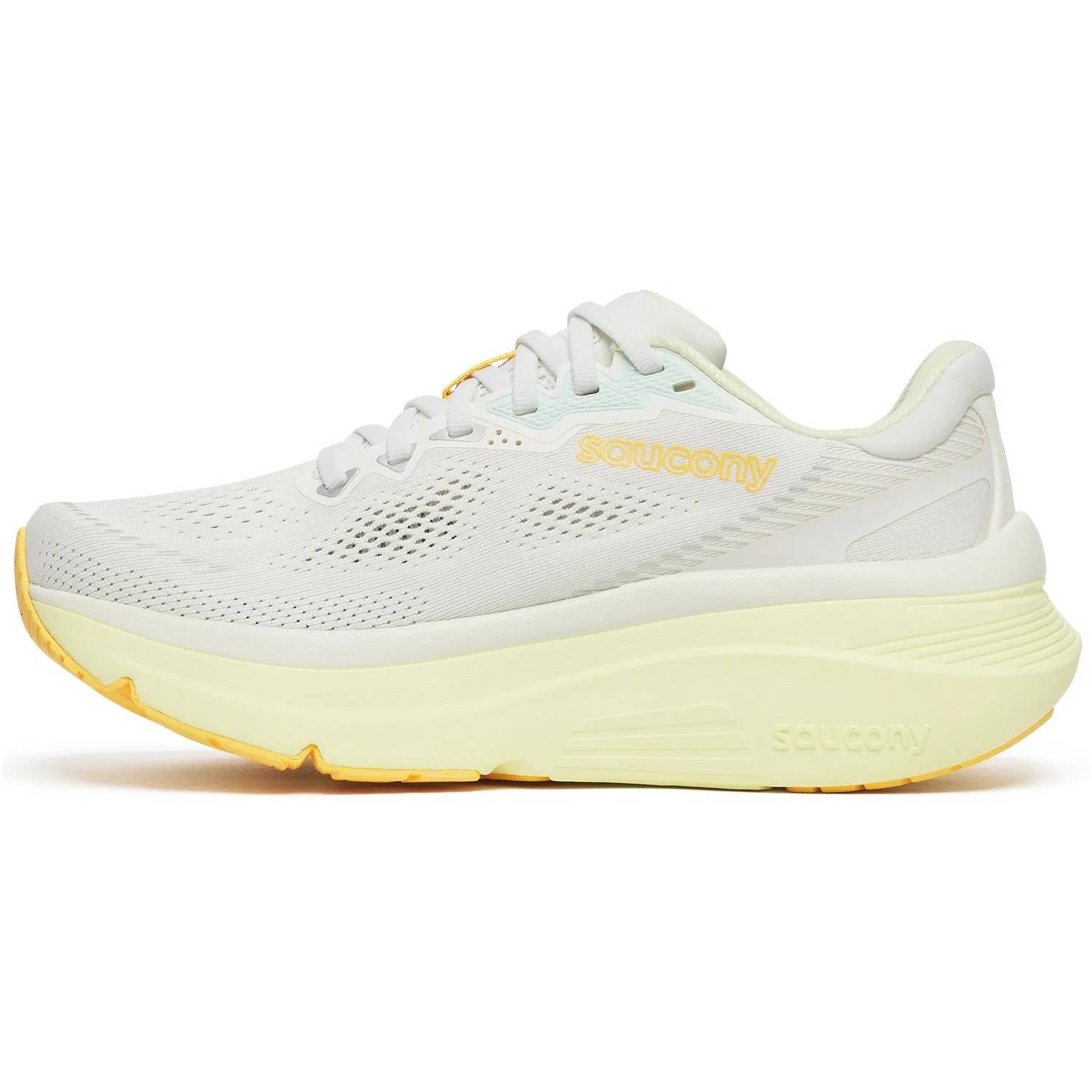 Saucony Guide 19 Women's Running Shoes, Ivory/Tender