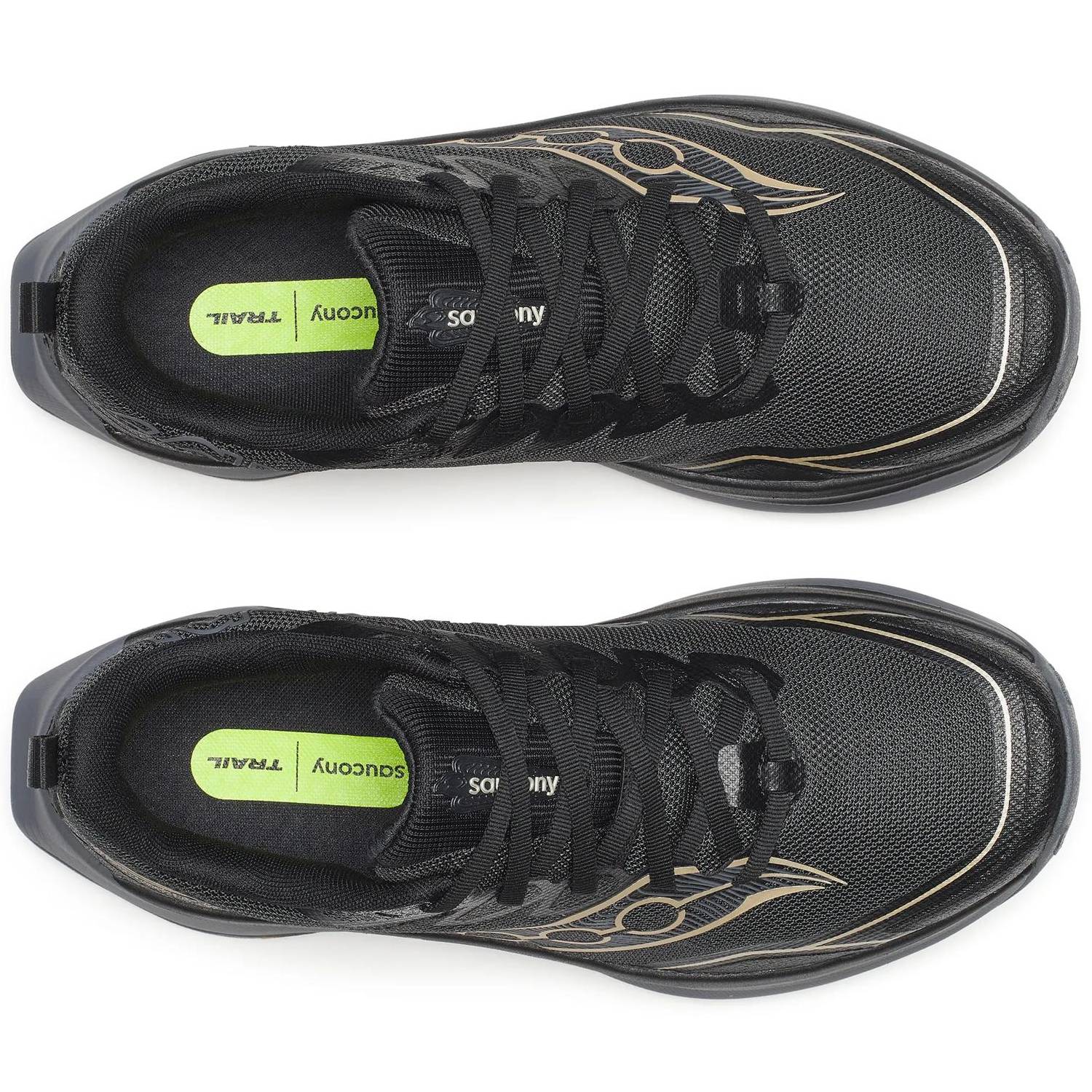 Saucony Peregrine 16 Women's Trail Running Shoes, Black/Carbon