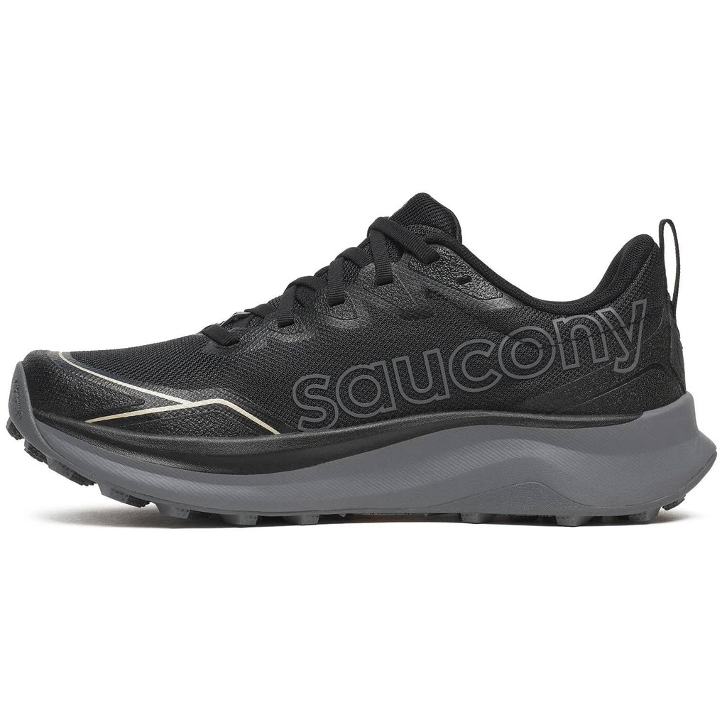 Saucony Peregrine 16 Women's Trail Running Shoes, Black/Carbon