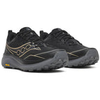 Saucony Peregrine 16 Women's Trail Running Shoes, Black/Carbon