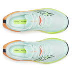 Saucony Peregrine 16 Women's Trail Running Shoes, Aqua/Citron