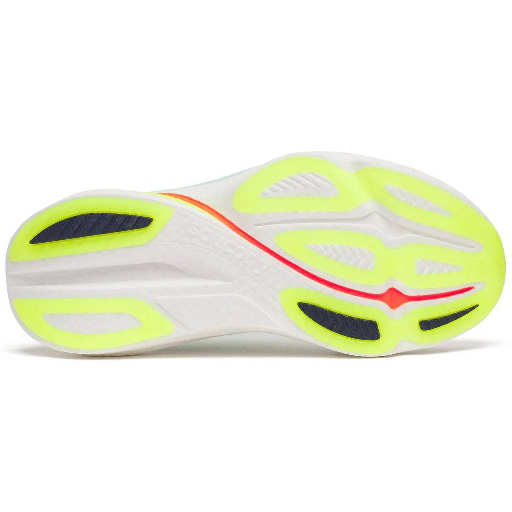 Saucony Endorphin Azura Women's Running Shoes, White/Splash