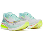 Saucony Endorphin Azura Women's Running Shoes, White/Splash