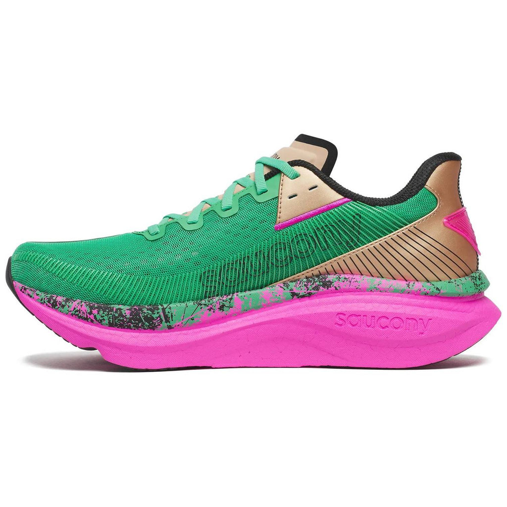 Saucony Endorphin Azura Women's Running Shoes, Garden/Black