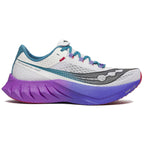 Saucony Endorphin Pro 4 Galaxy Men's Running Shoes, White/Shadow