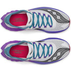 Saucony Endorphin Pro 4 Galaxy Men's Running Shoes, White/Shadow