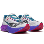 Saucony Endorphin Pro 4 Galaxy Men's Running Shoes, White/Shadow