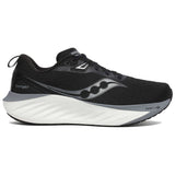 Saucony Triumph 22 Men's Running Shoes, Black/White