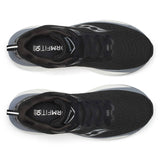 Saucony Triumph 22 Men's Running Shoes, Black/White