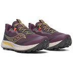 Saucony Peregrine 15 Women's Trail Running Shoes, Wine/Kodiak
