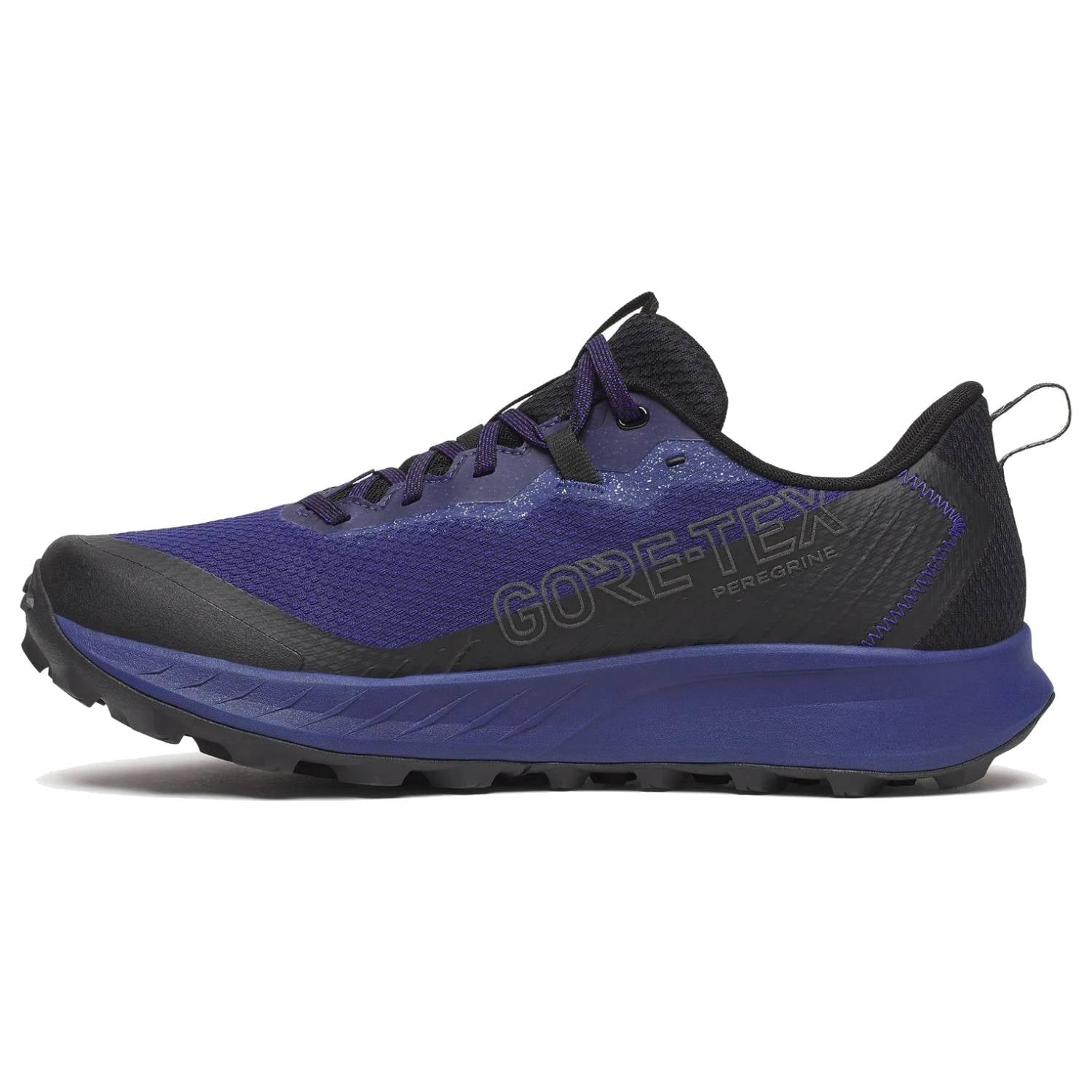 Saucony Peregrine 15 GTX Men's Trail Running Shoes, Regal/Black