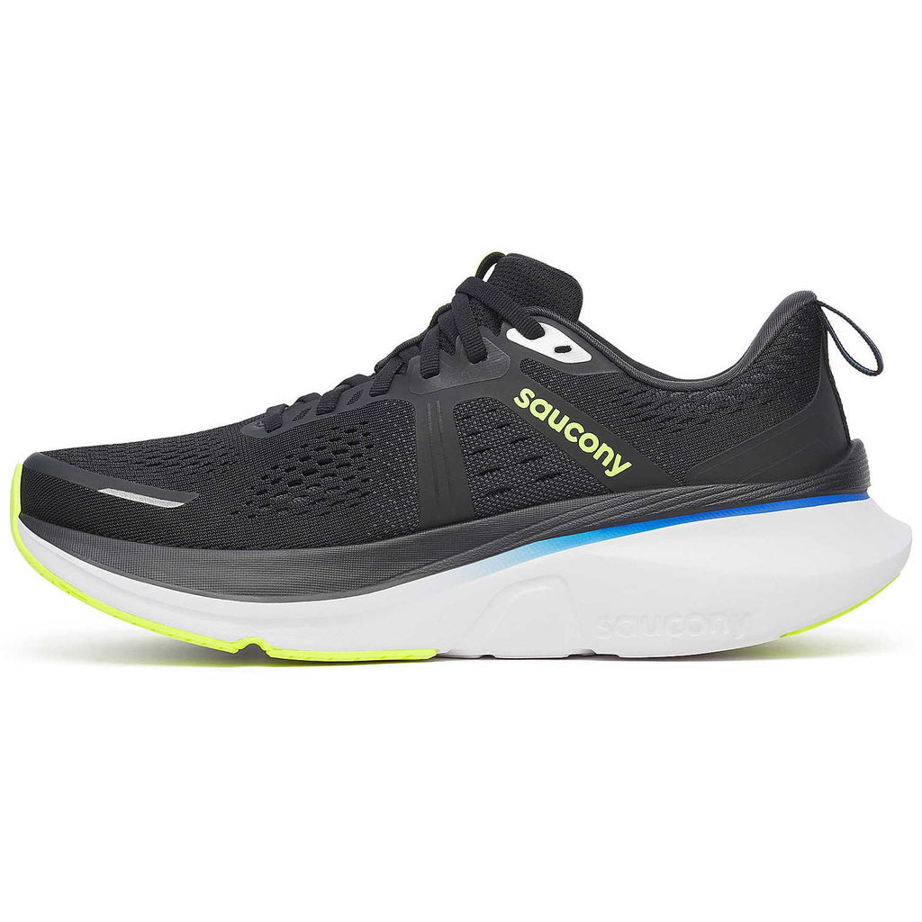 Saucony Guide 18 Men's Running Shoes, Black/Lapis