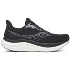 Saucony Triumph 23 Men's Running Shoes, Black/White