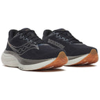 Saucony Ride 19 Men's Running Shoes, Black/Pewter