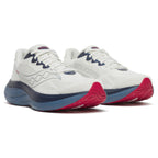 Saucony Ride 19 Men's Running Shoes, Ivory/Storm