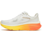Saucony Guide 19 Men's Running Shoes, Ivory/Fire