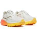 Saucony Guide 19 Men's Running Shoes, Ivory/Fire