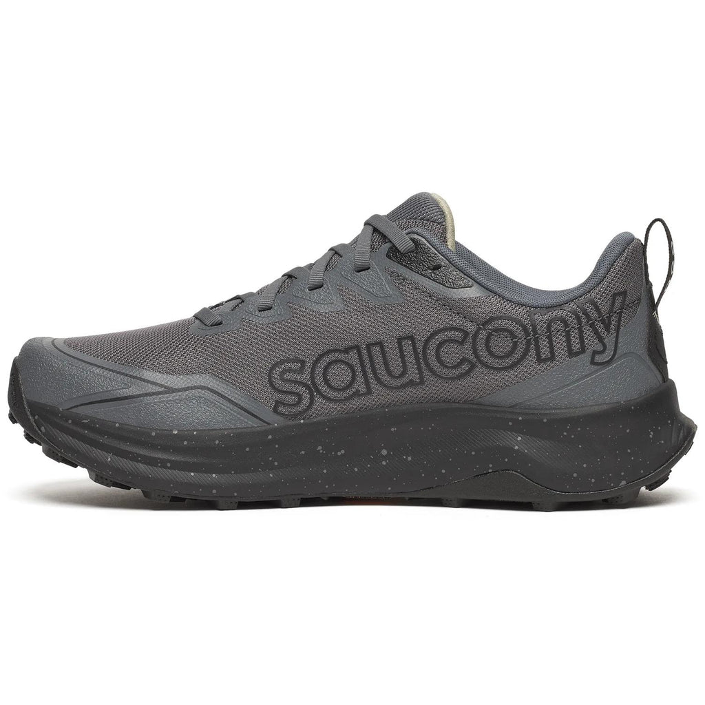 Saucony Peregrine 16 Men's Trail Running Shoes, Carbon/Black