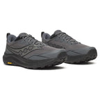 Saucony Peregrine 16 Men's Trail Running Shoes, Carbon/Black