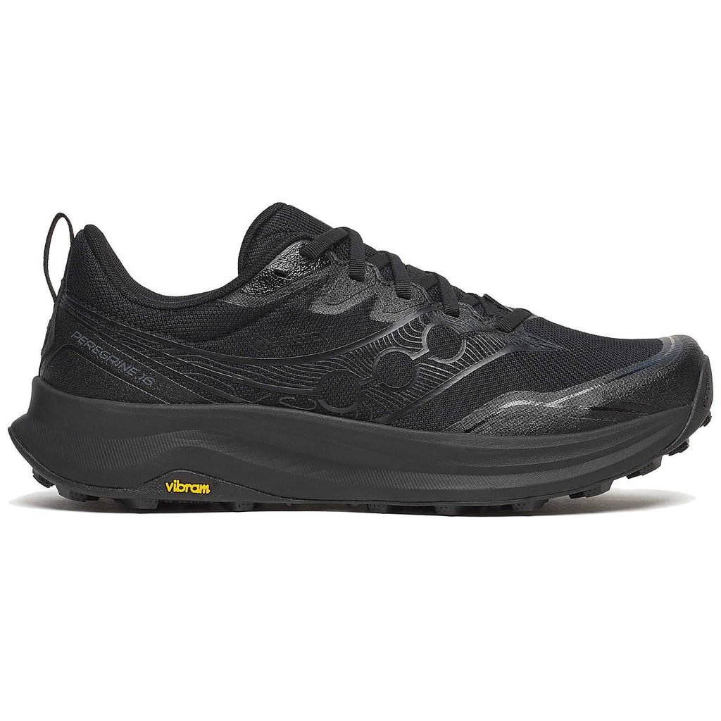 Saucony Peregrine 16 GTX Men's Trail Running Shoes, Black