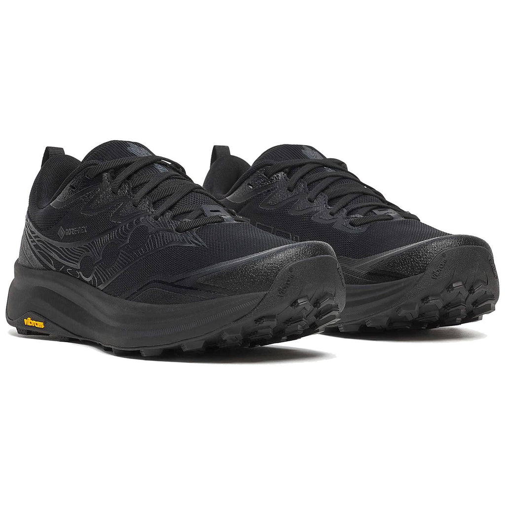 Saucony Peregrine 16 GTX Men's Trail Running Shoes, Black