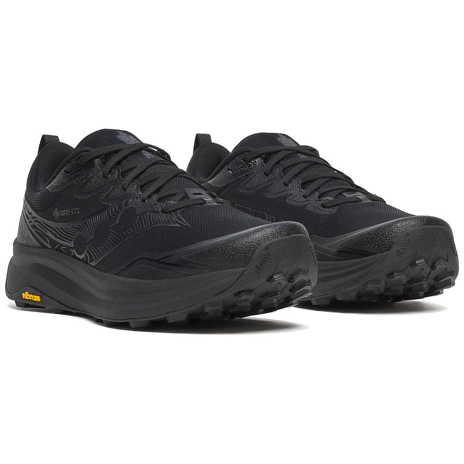 Saucony Peregrine 16 GTX Men's Trail Running Shoes, Black