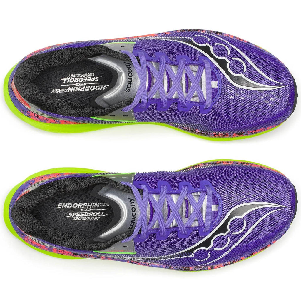 Saucony Endorphin Azura Men's Running Shoes, Opulence/Citron