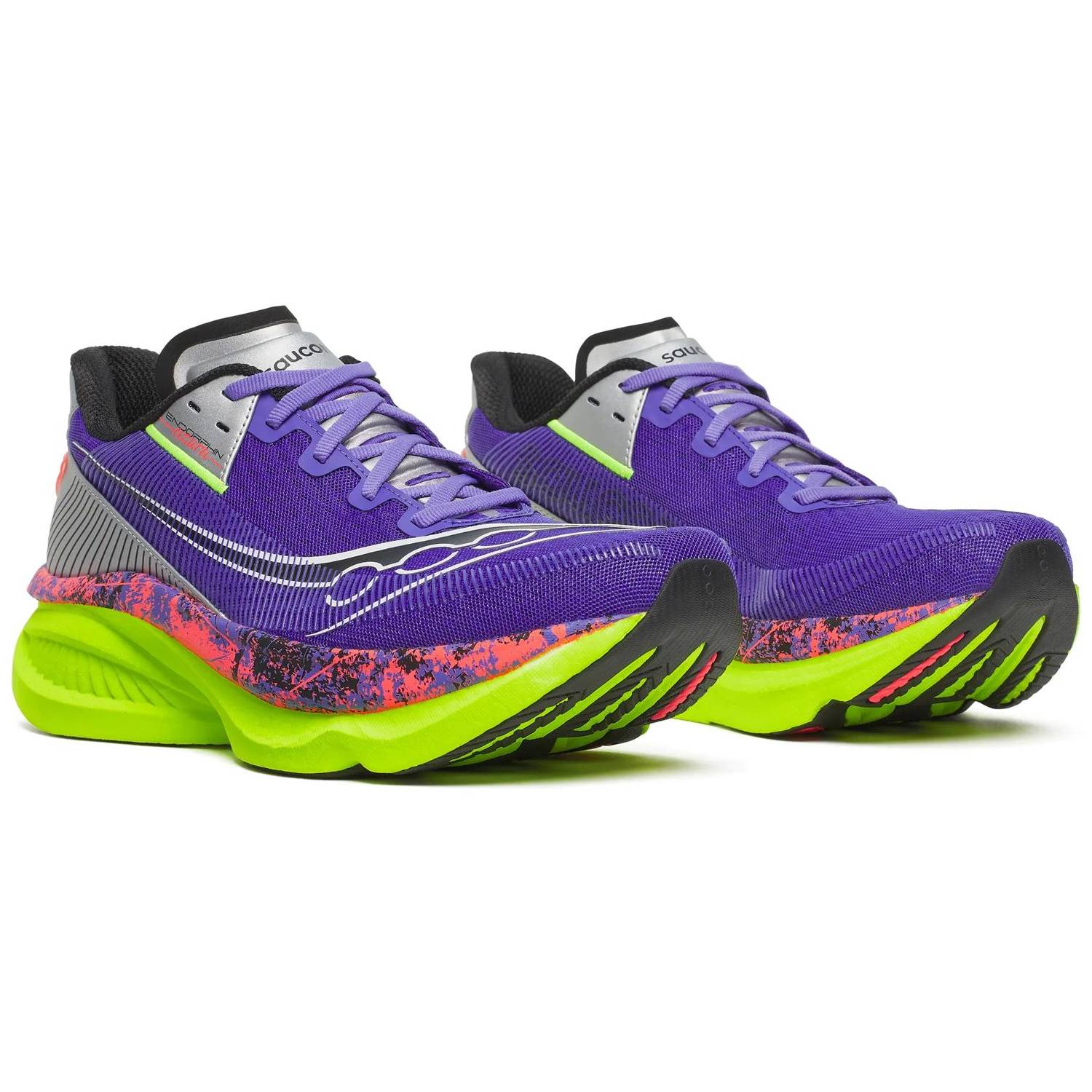 Saucony Endorphin Azura Men's Running Shoes, Opulence/Citron
